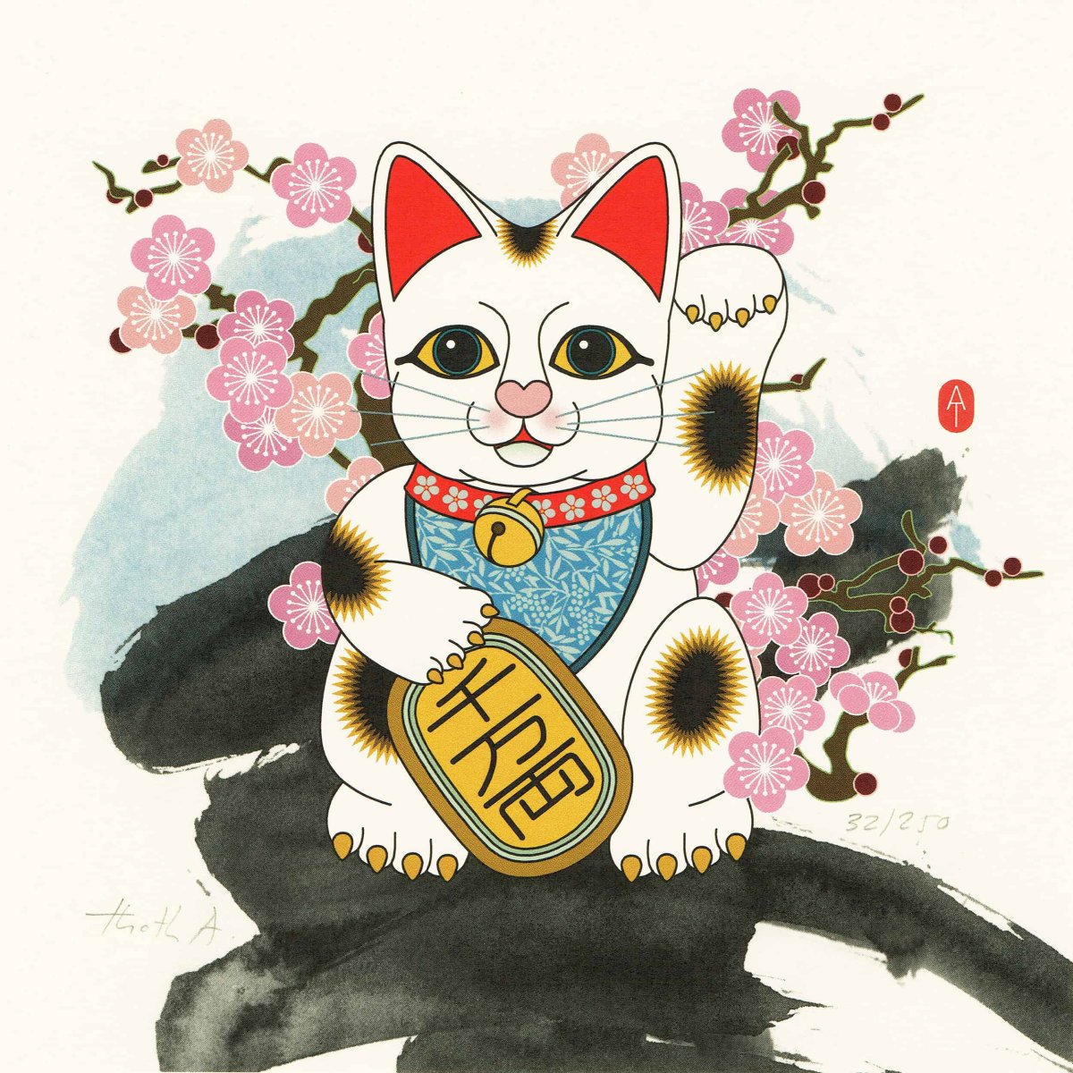 Манеки неко оригами