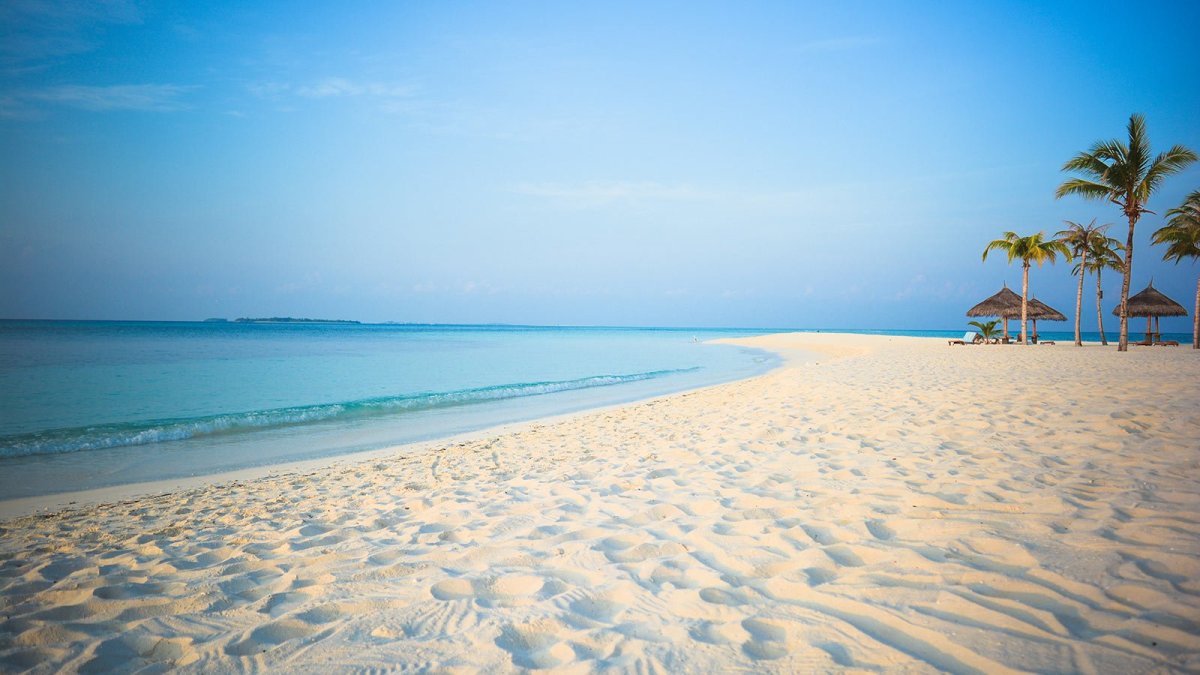 Мальдивы острова песок