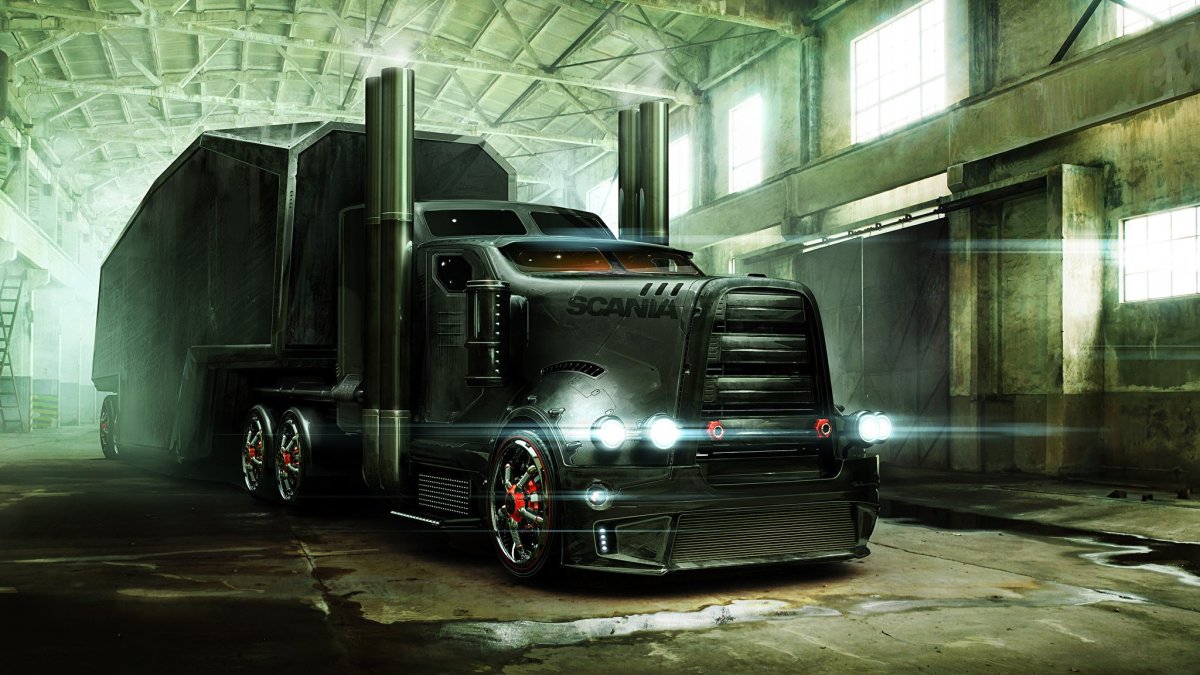 Грузовики будущего Скания