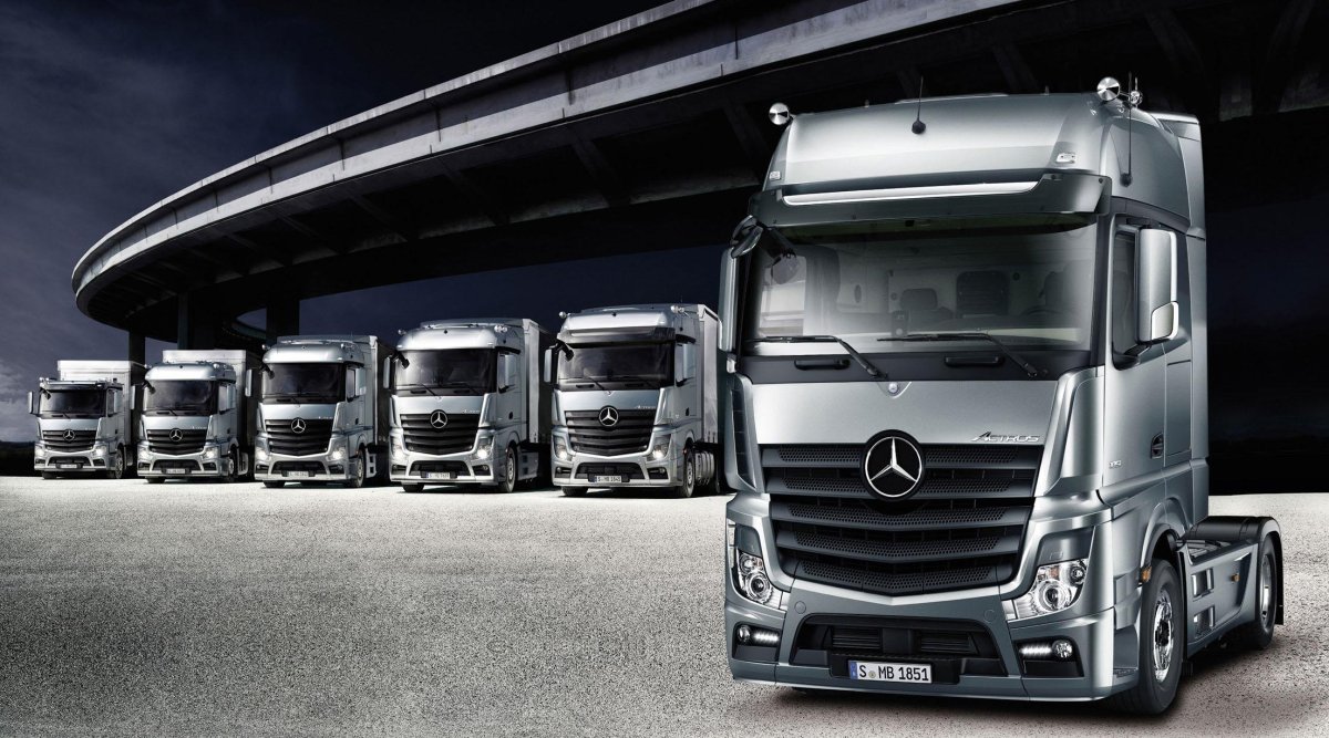 Мерседес Актрос Модельный ряд