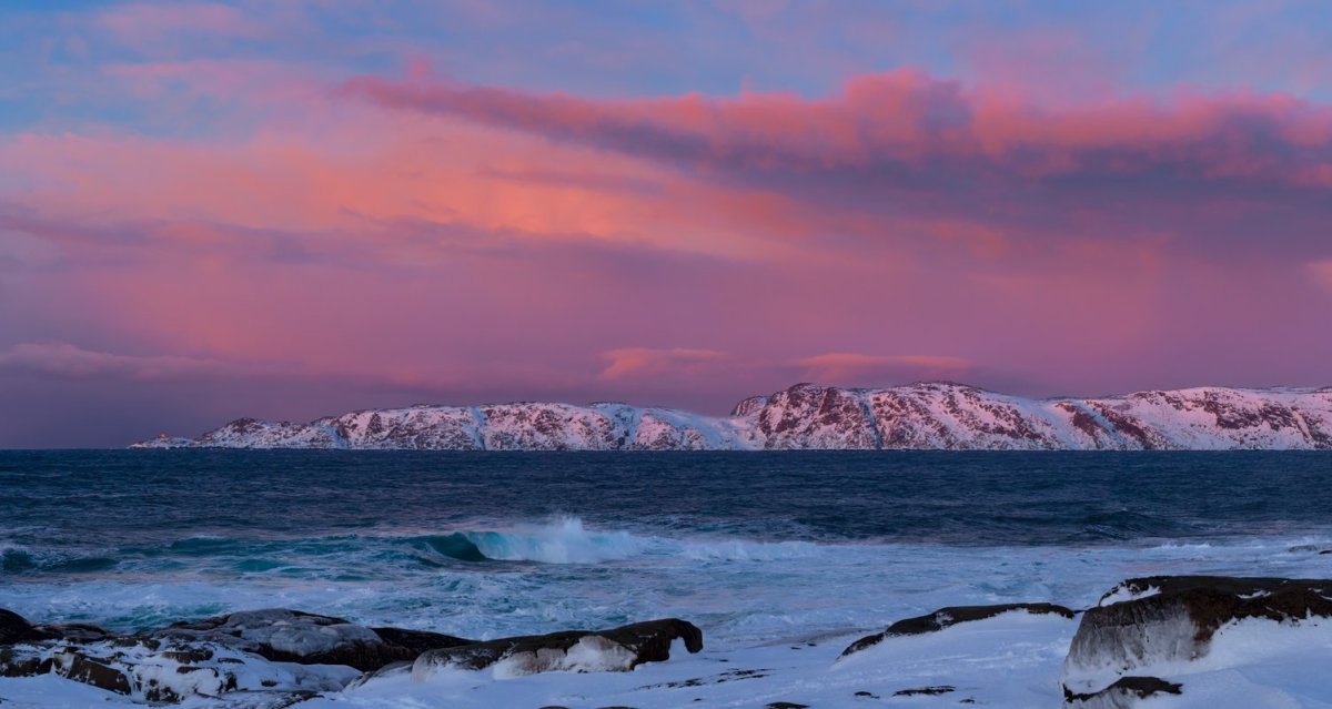 Мурманск Териберка океан