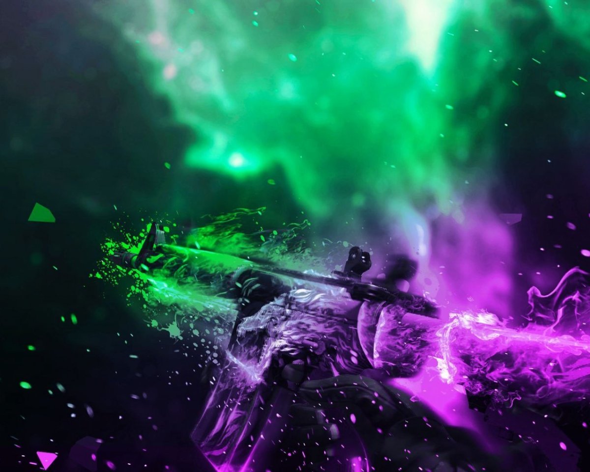 Обои в стиле КС го