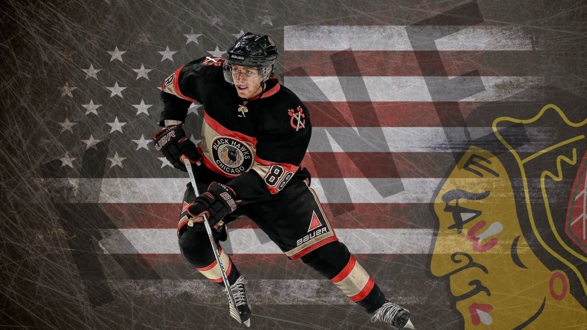 Кейн НХЛ Чикаго арт