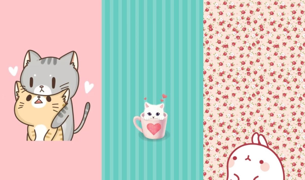 Милые модные обои