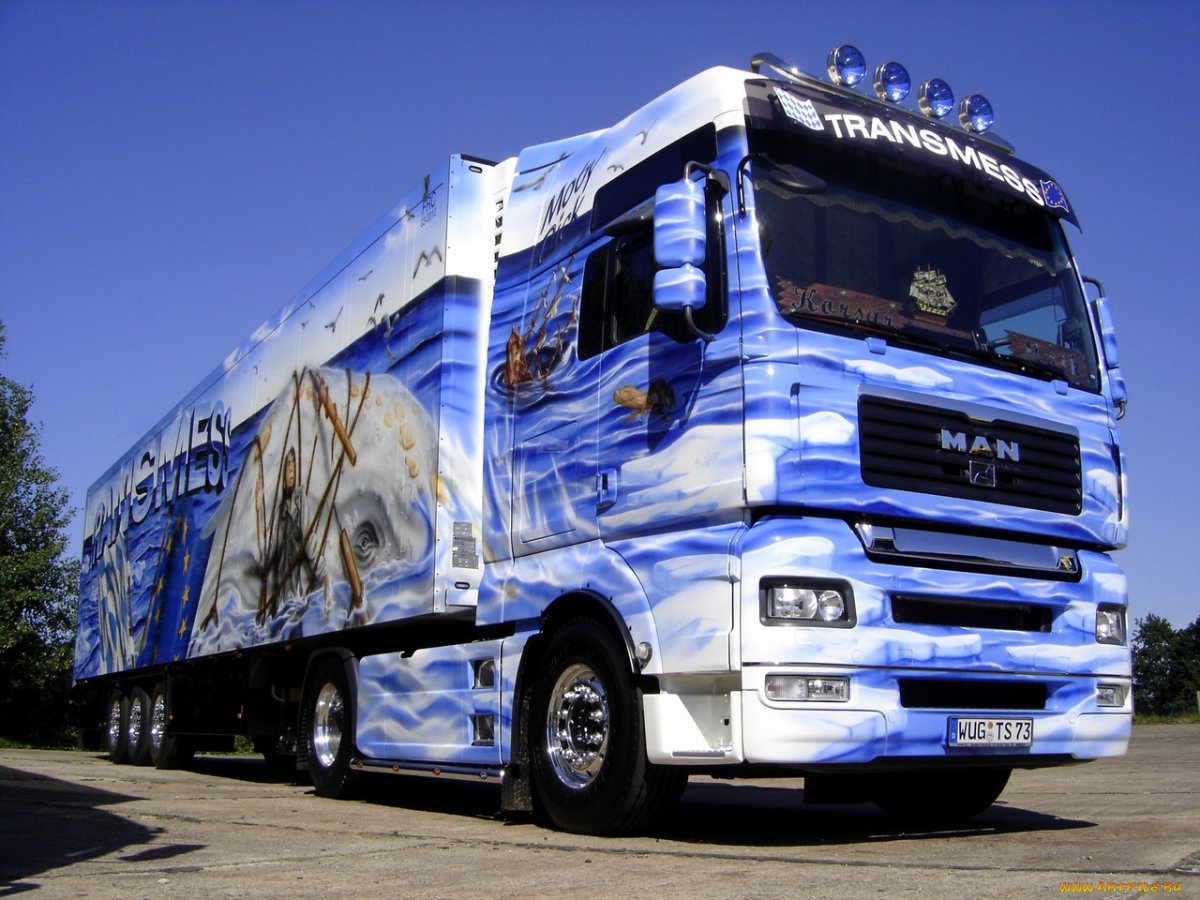 Аэрография ман ТГА