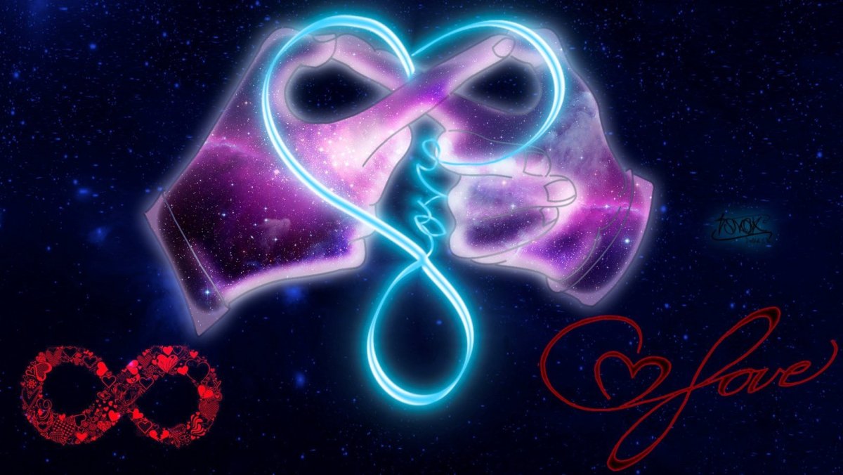 Красивый знак бесконечности