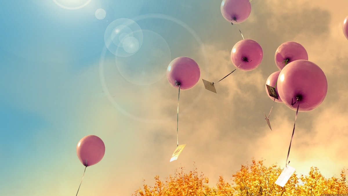 Весна воздушные шары