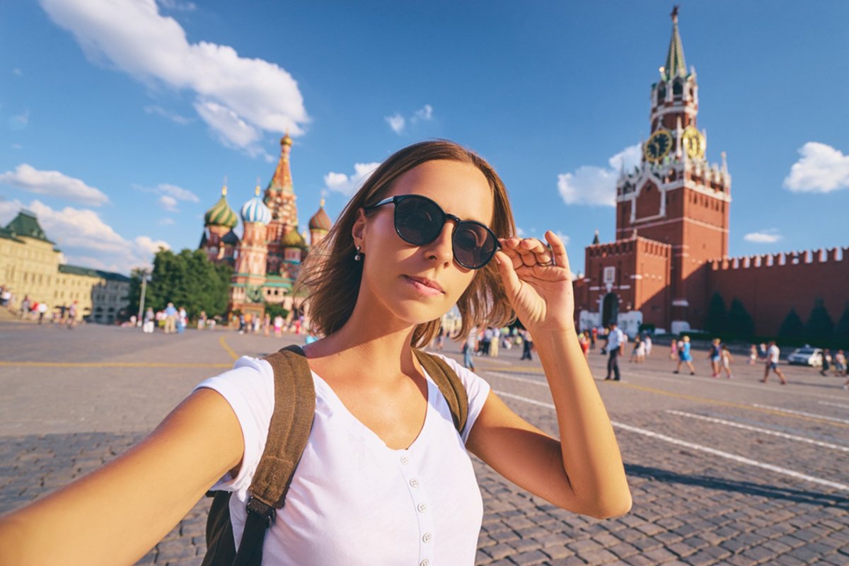Селфи на красной площади