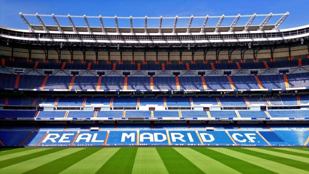 Сантьяго Бернабеу стадион матч