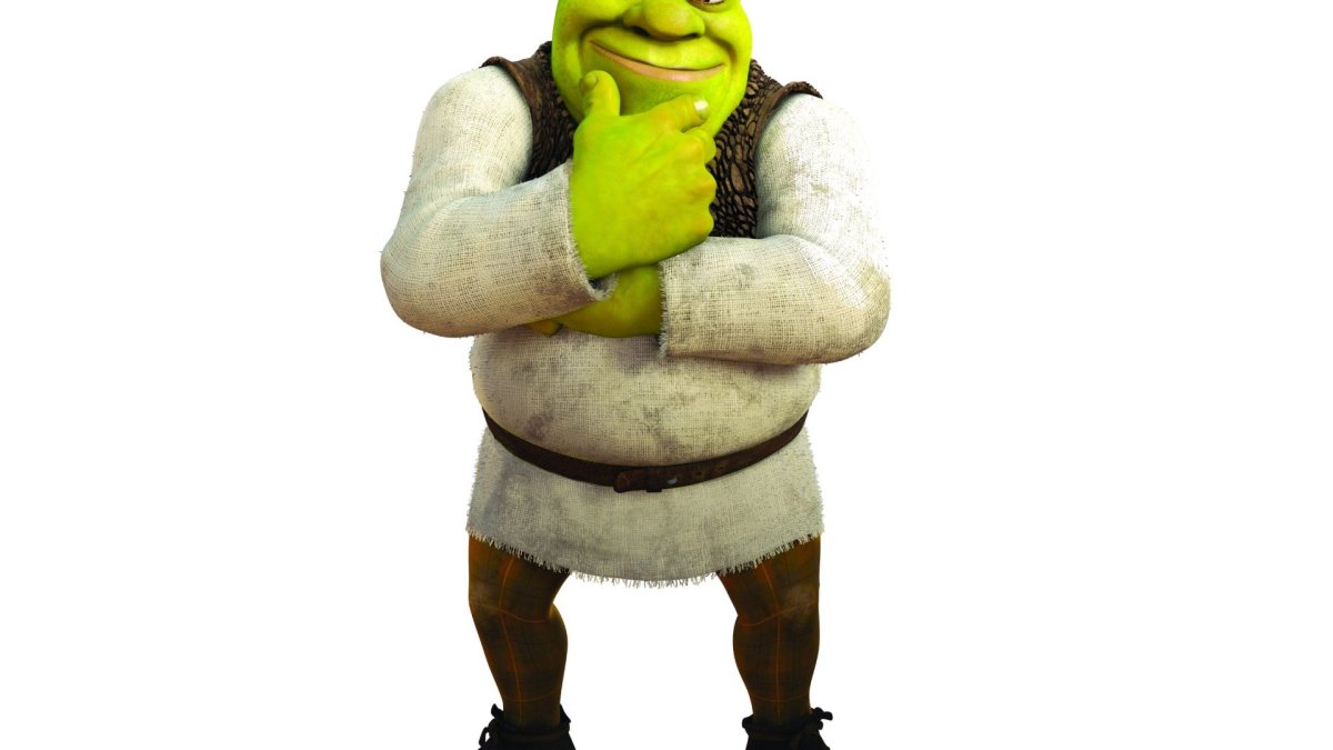 Шрек в полный рост хорошее качество