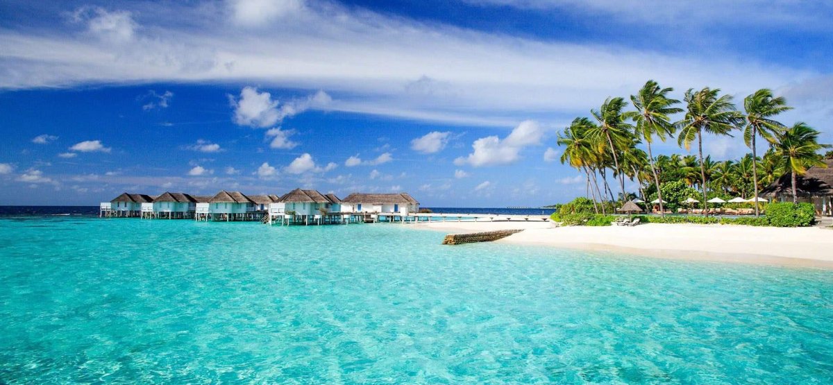 Мальдивы панорама