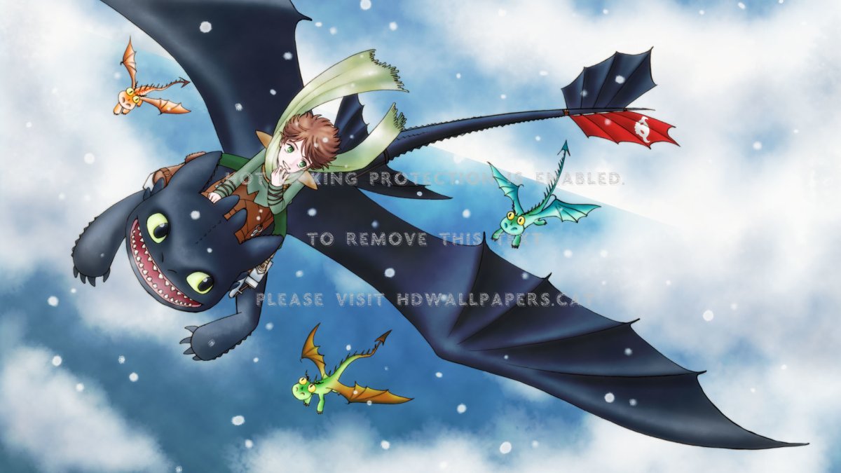 Беззубик в снегу