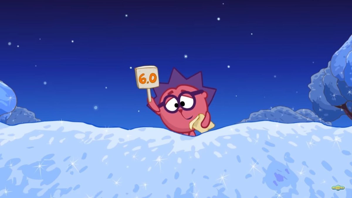 Смешарики Ёжик в туманности Крош