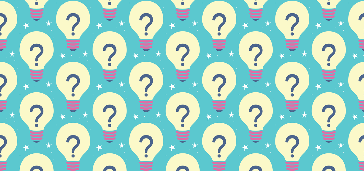 Фон с вопросительными знаками