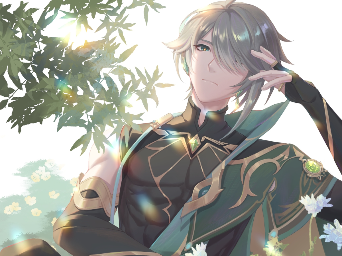 Аль Хайтам Геншин Импакт арт