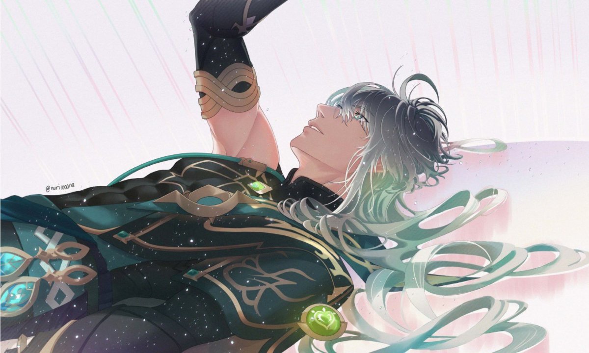 Аль Хайтам Геншин арт