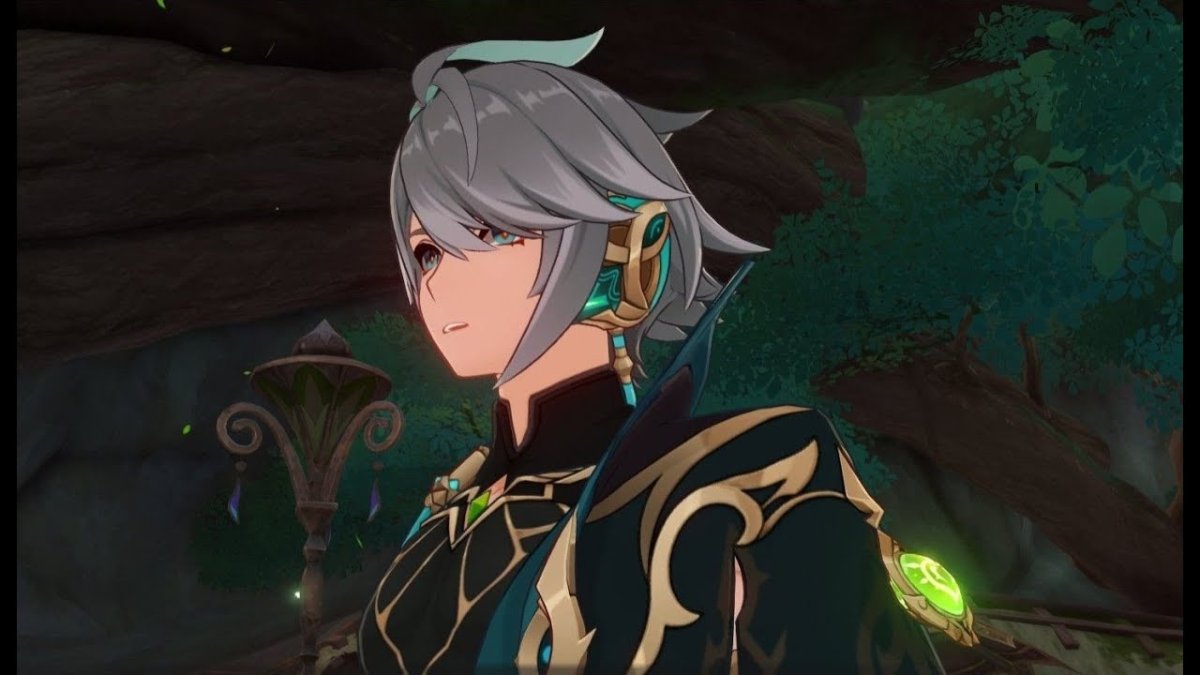 Аль Хайтам Геншин арт