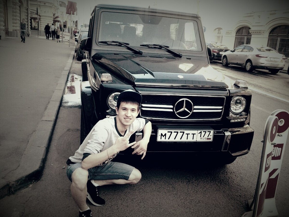 Белый Гелик Влада а 4