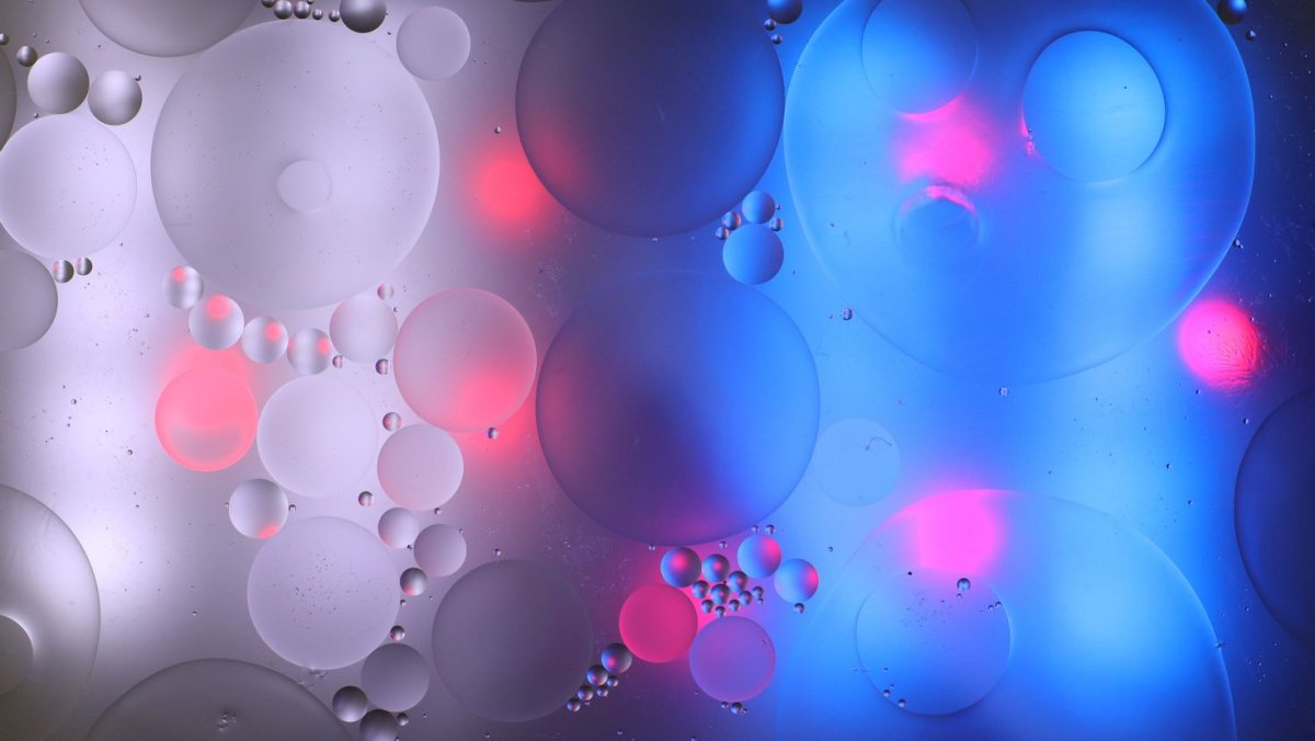 Красивые пузырьки