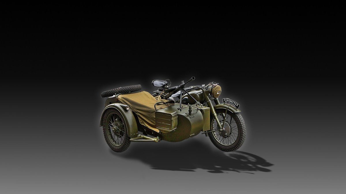 Мотоцикл Урал на рабочий стол