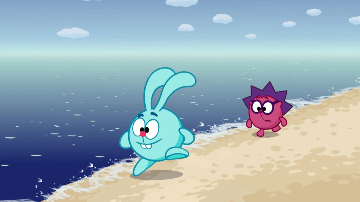 Смешарики Ежик новый год