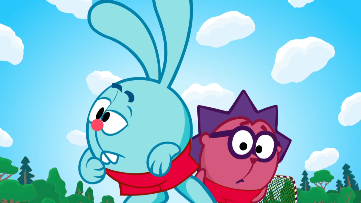 Смешарики Совунья и Лосяш