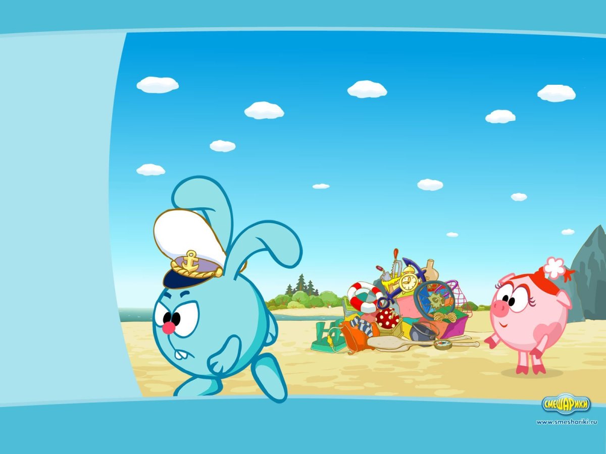 Смешарики фон для презентации