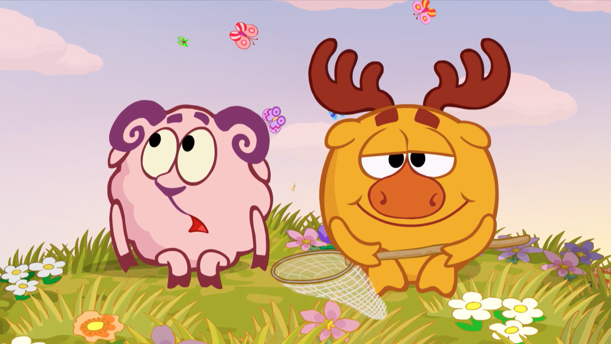 Смешарики обои