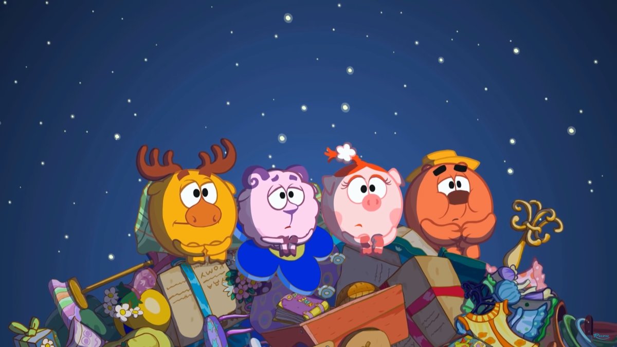 Смешарики фон для презентации