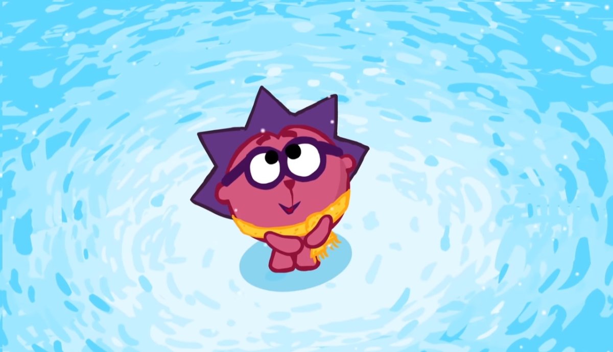 Смешарики 2д Крош и Ежик