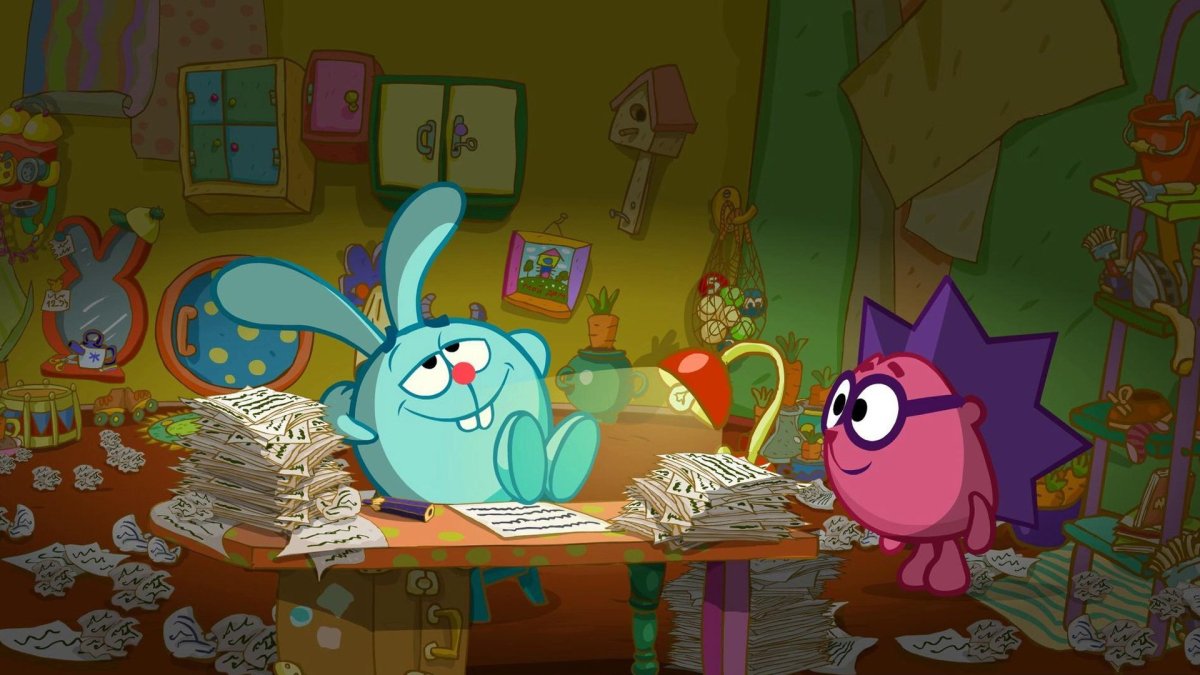 Смешарики Ежик космонавт