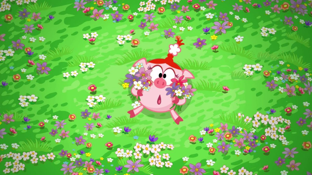 Смешарики обои