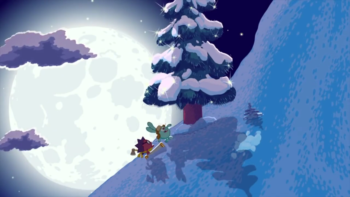 Плюс снег минус ёлка