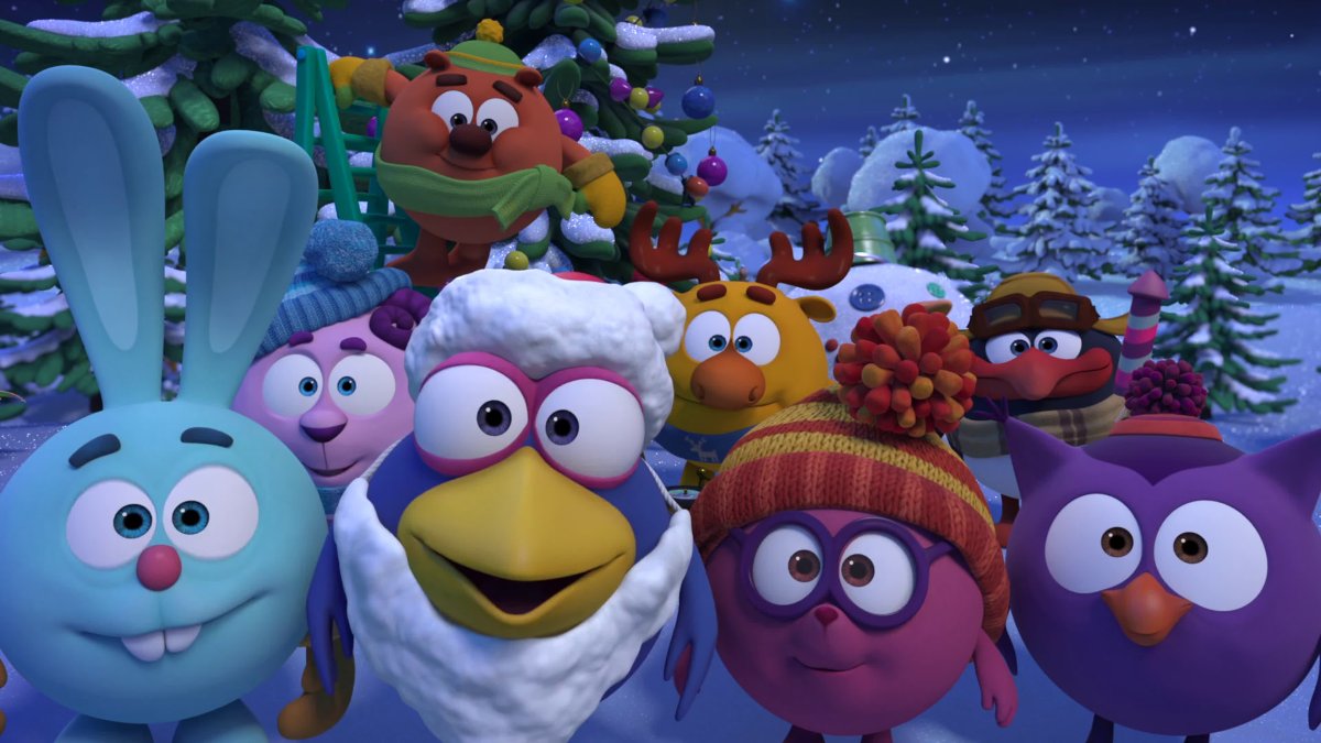 Пин Смешарики новый год