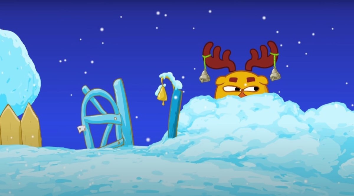 Смешарики 1 серия "куда уходит старый год"