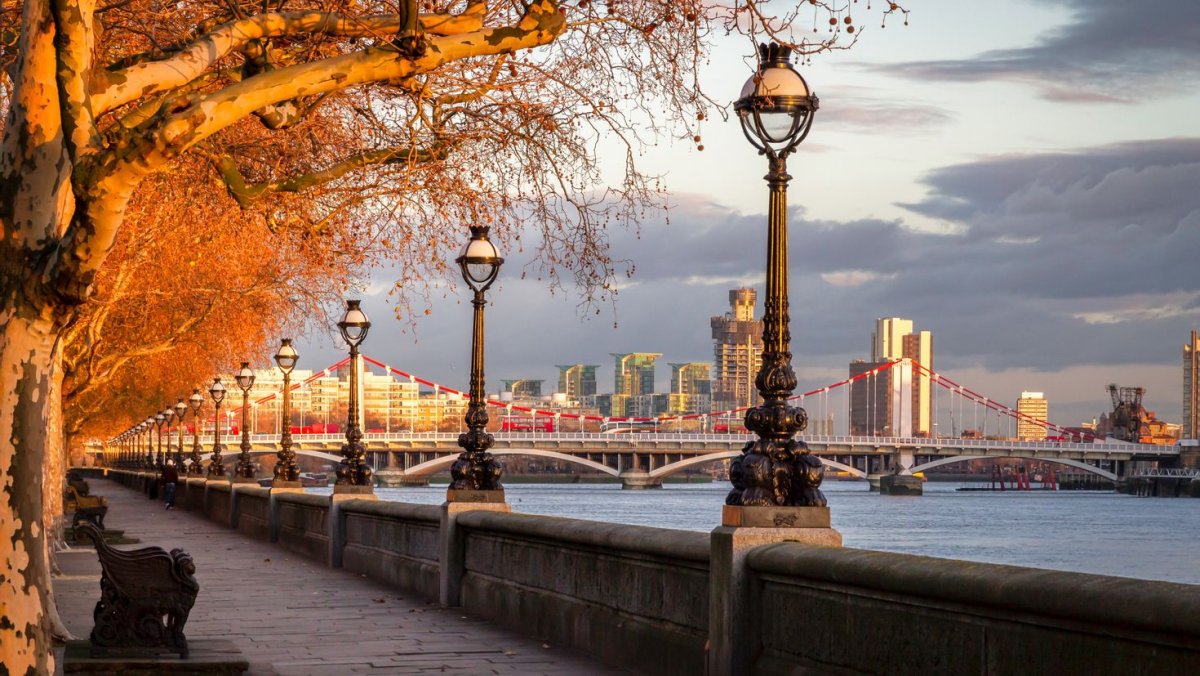 Набережная Виктории Лондон