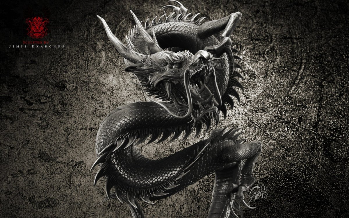 Ёкай дракона японская мифология