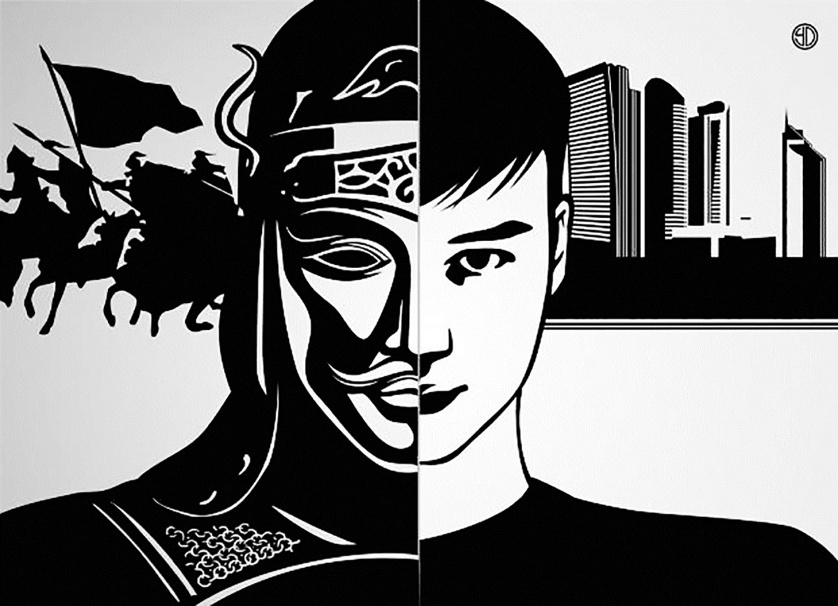 Флаг Казахстана