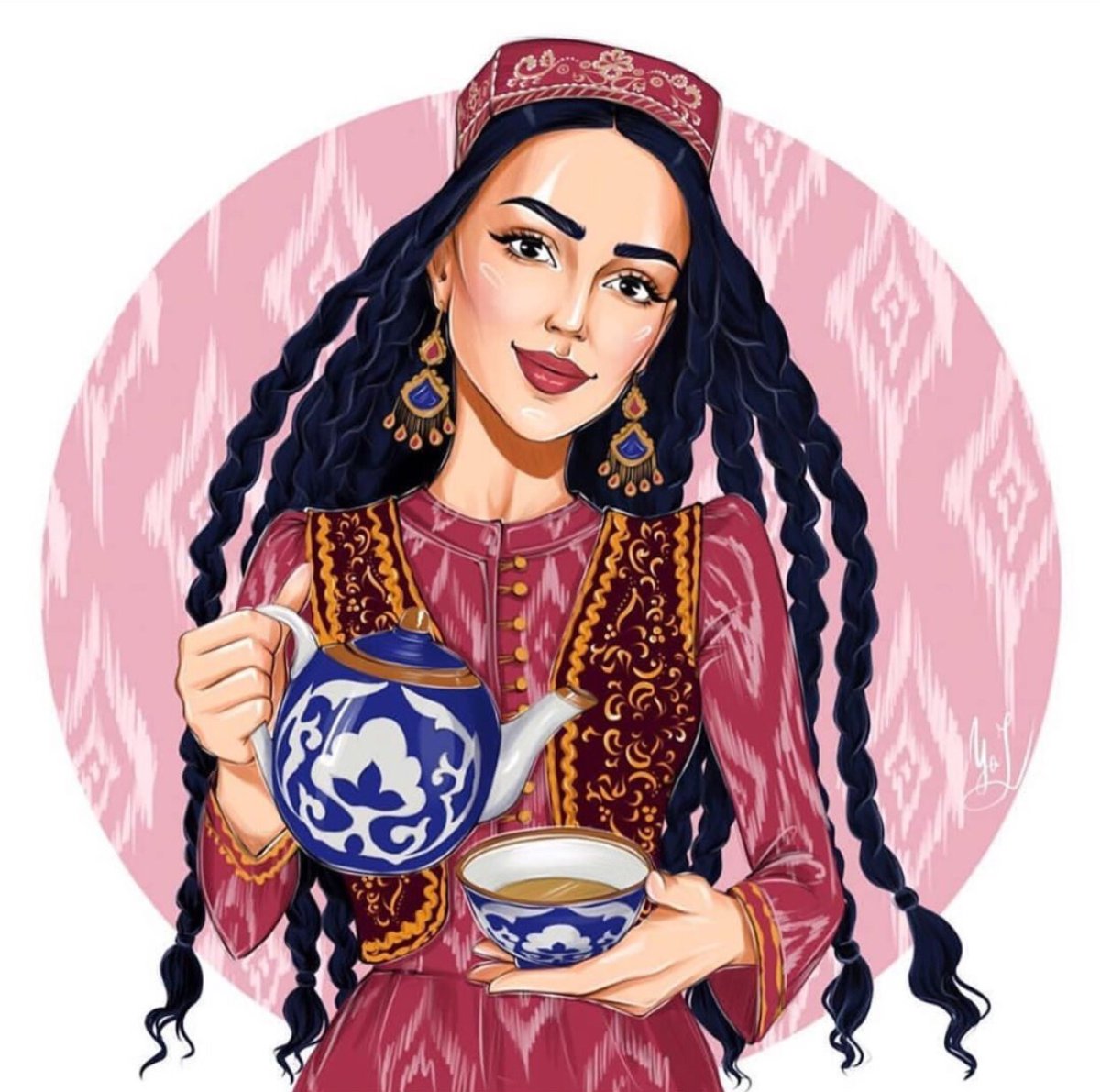 Фон для презентации с орнаментом