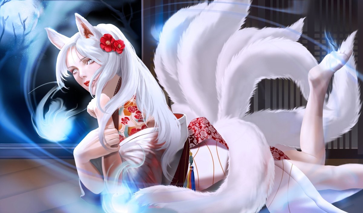 Девятихвостая Кицунэ