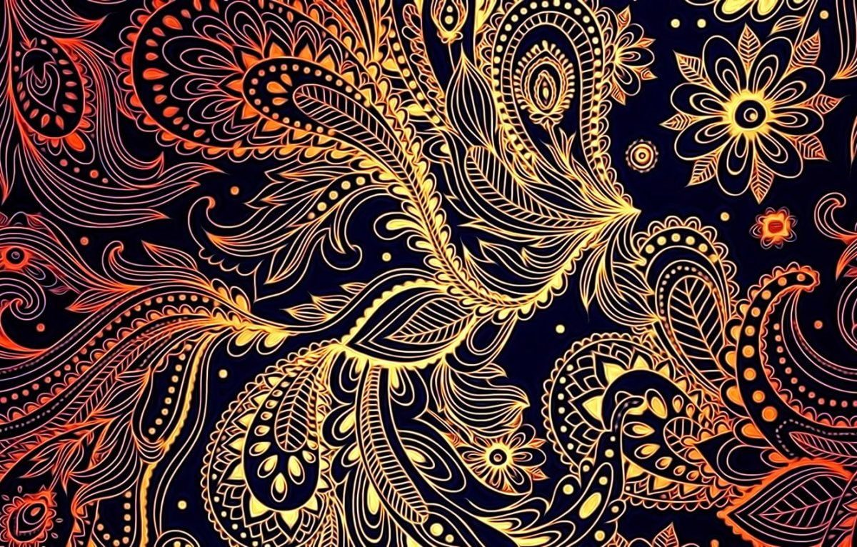 Хохлома паттерн