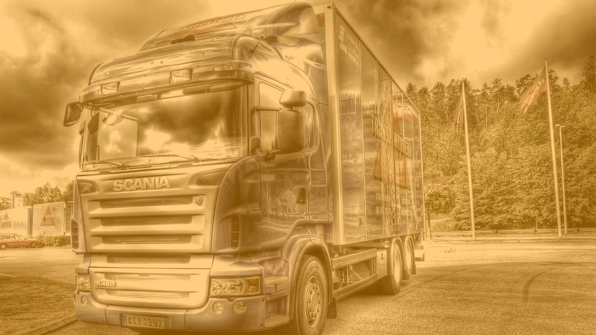 Euro Truck Simulator 2 фон