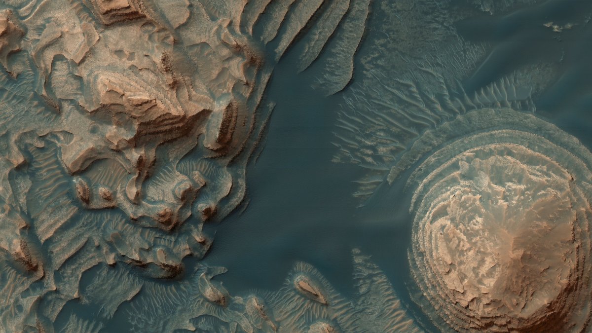 Марс Sci Fi арт