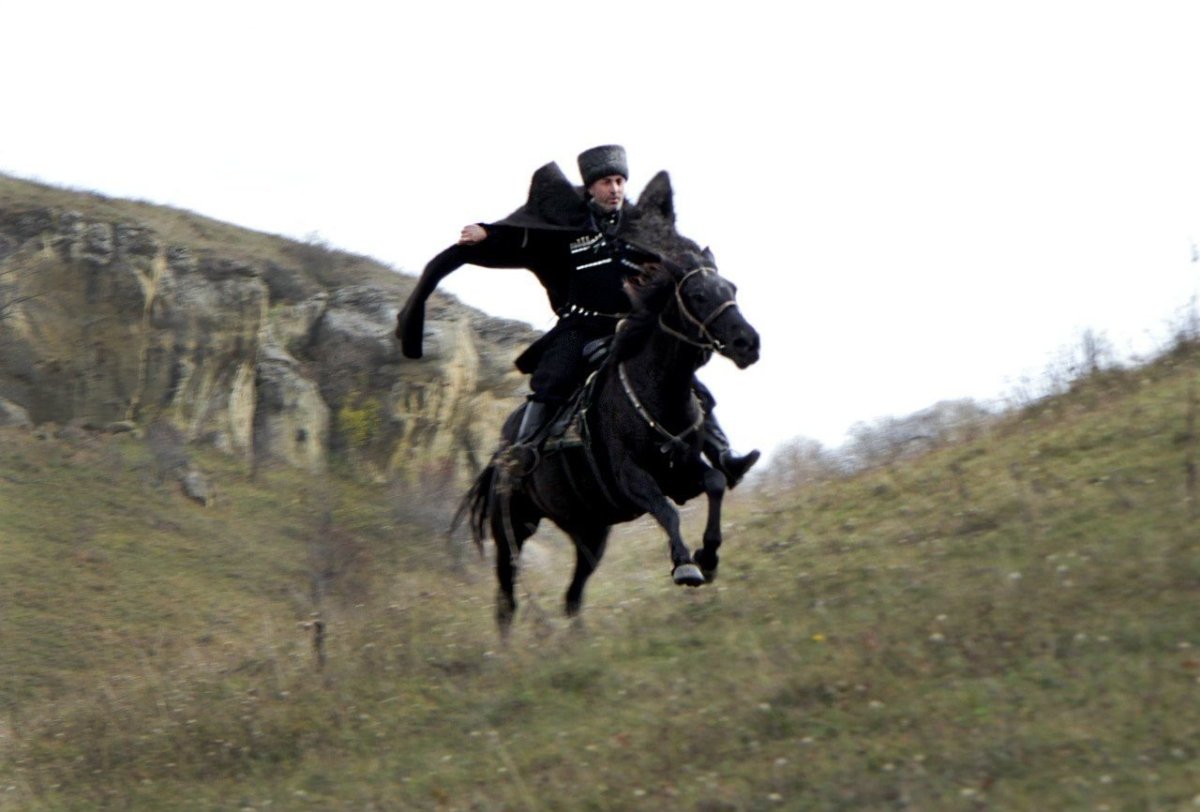 Горец джигит воин