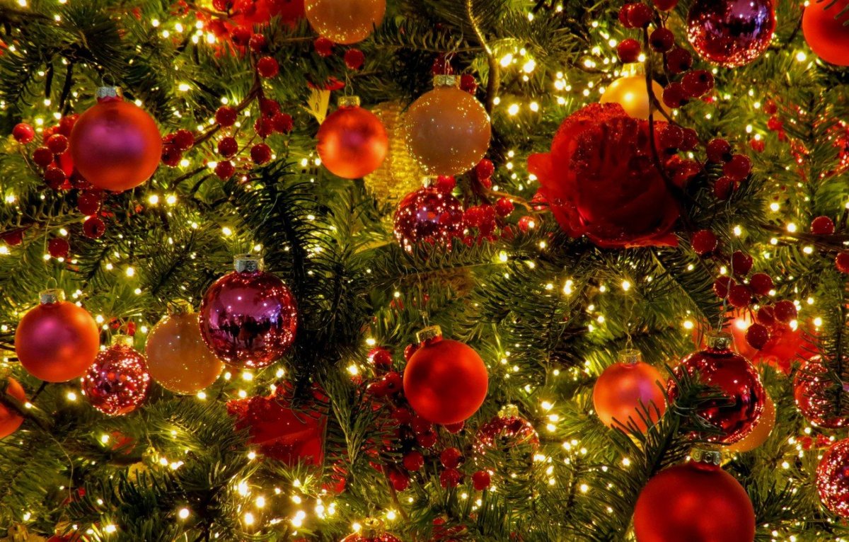 Красивая Новогодняя елка