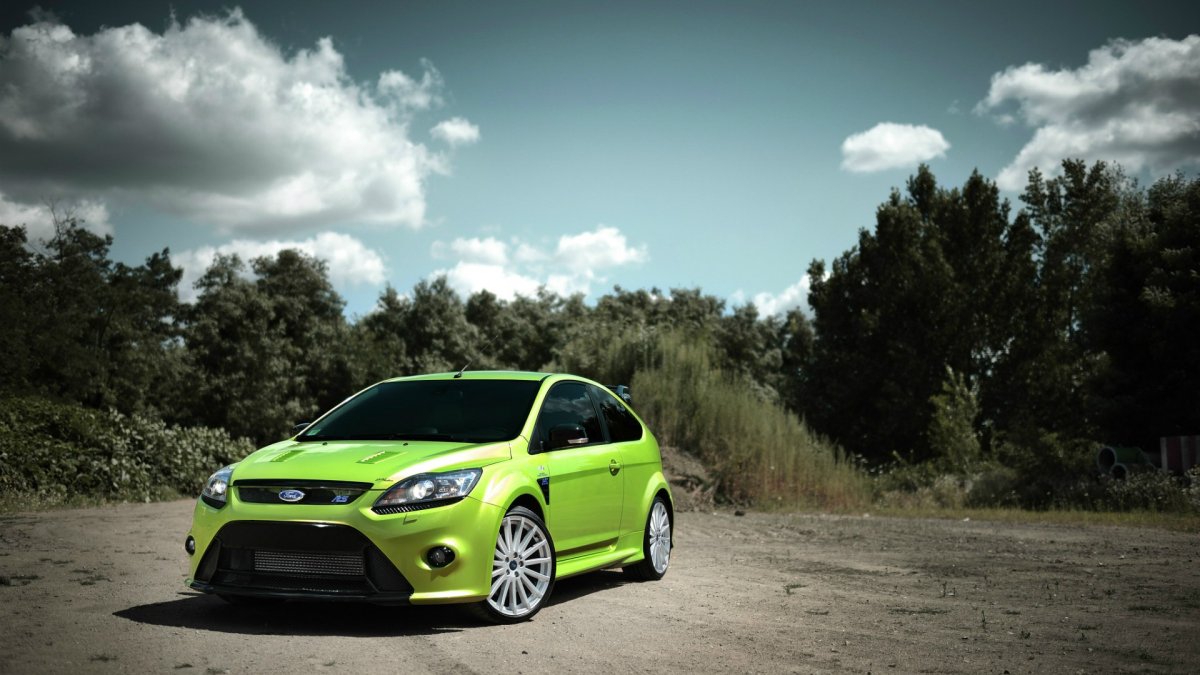 Ford Focus gt зеленый