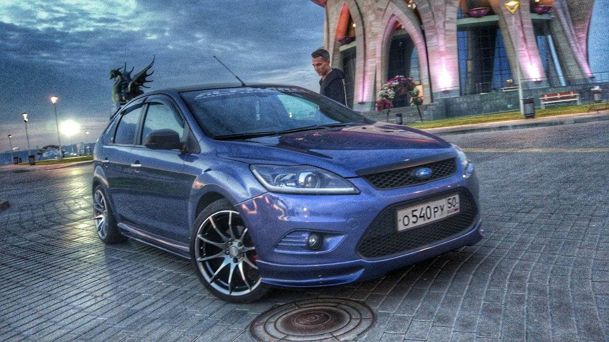 Дрифт на Форд фокус 2 хэтчбек Рестайлинг