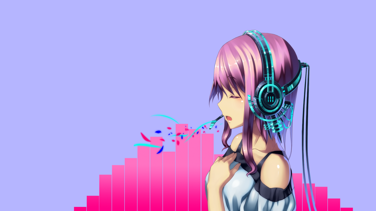 Аниме в наушниках