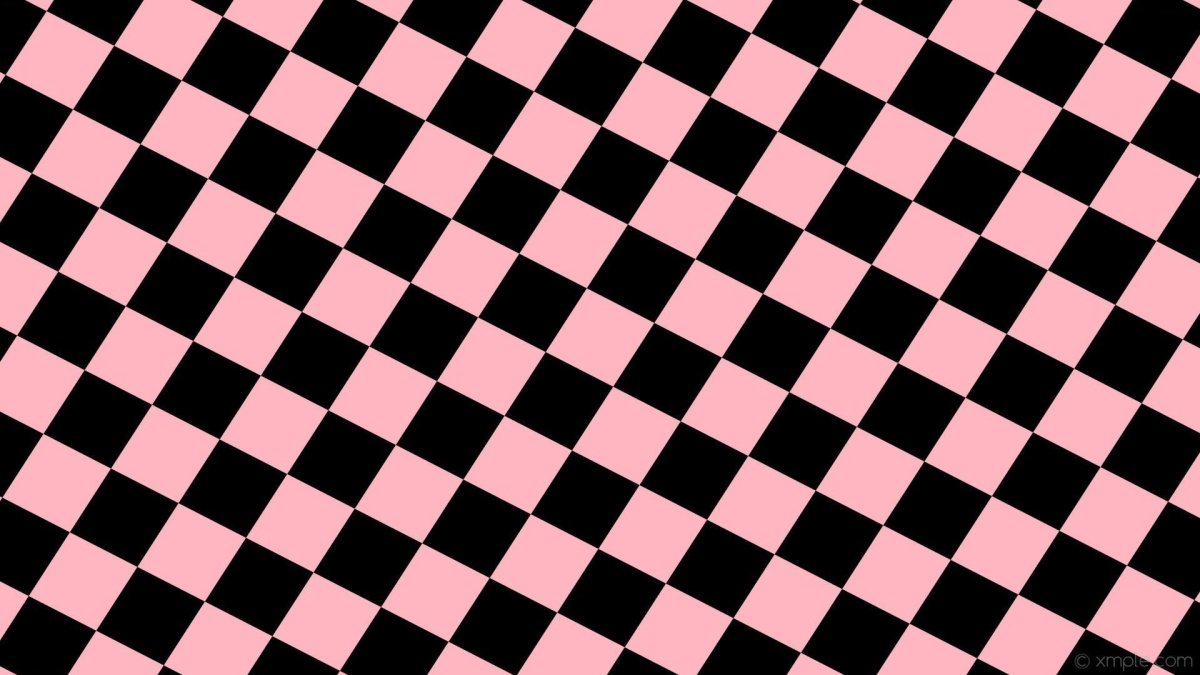 Розово черная клетка