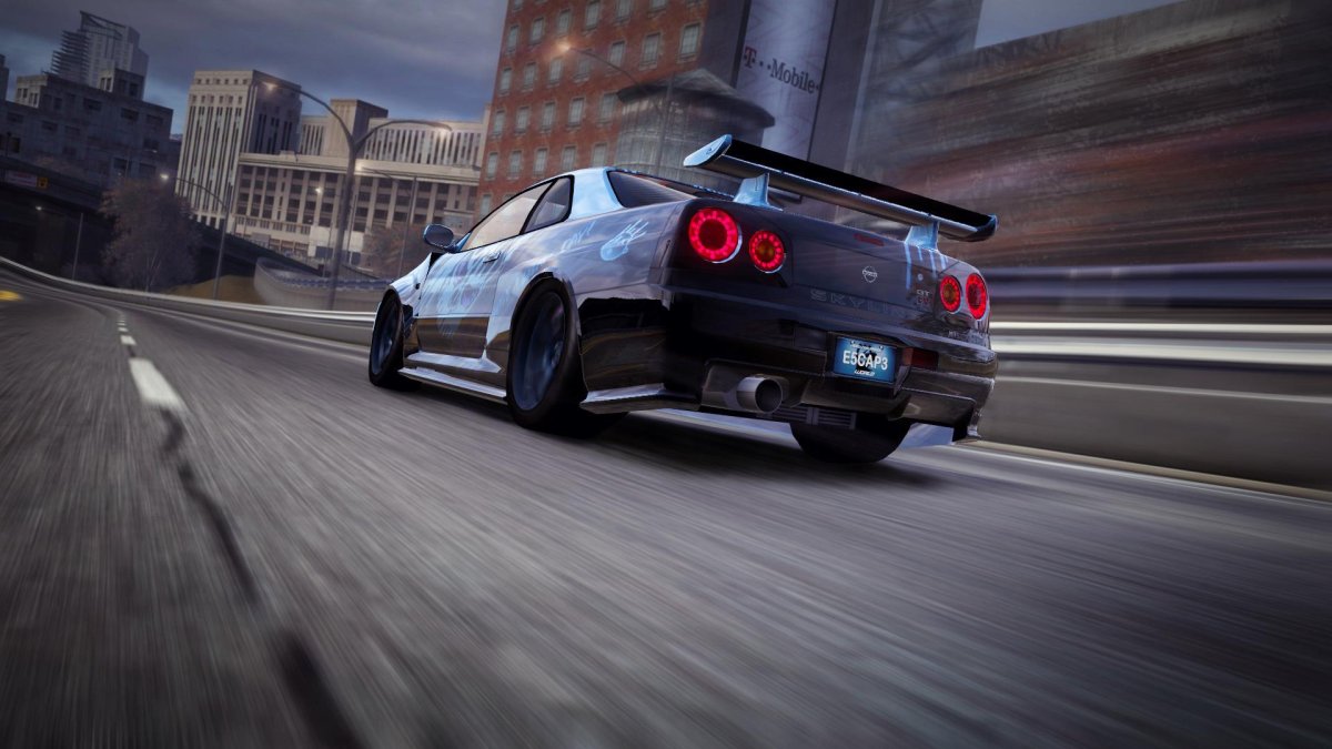Nissan Skyline GTR r34 4к